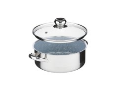 Rendlík CERAMMAX PRO STANDARD s poklicí, Ø 22 cm, 3 l, šedý granit