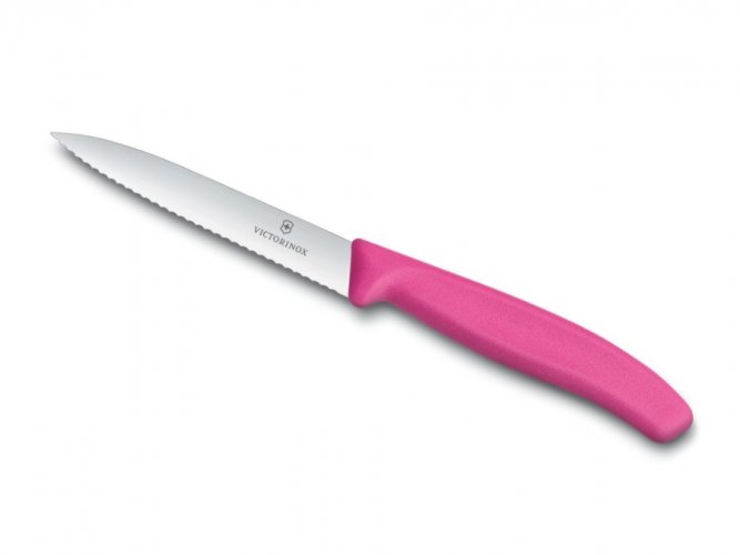 Nůž kuchyňský VICTORINOX růžový