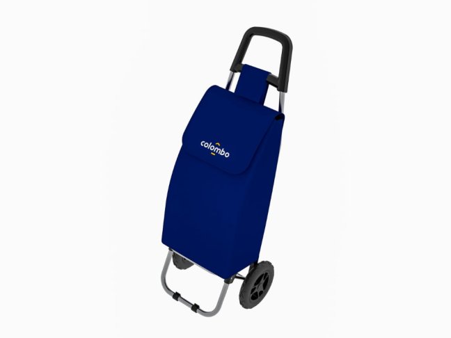 Nákupní taška na kolečkách ROLLY modrá 40 l
