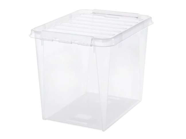 box 52l CLASSIC bílé klipy 50x39x41cm