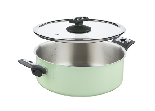 Rendlík COMFORT GREEN s poklicí, Ø 26 cm, 4,5 l