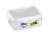 Plastic Forte dóza 2l CLICK obélník 24x16x7,5 transparent