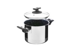 Hrnec CERAMMAX PRO COMFORT s poklicí, Ø 18 cm, 3 l, černý granit