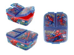 Stor box svačinový SPIDERMAN třídílný 16,5x19,5x7