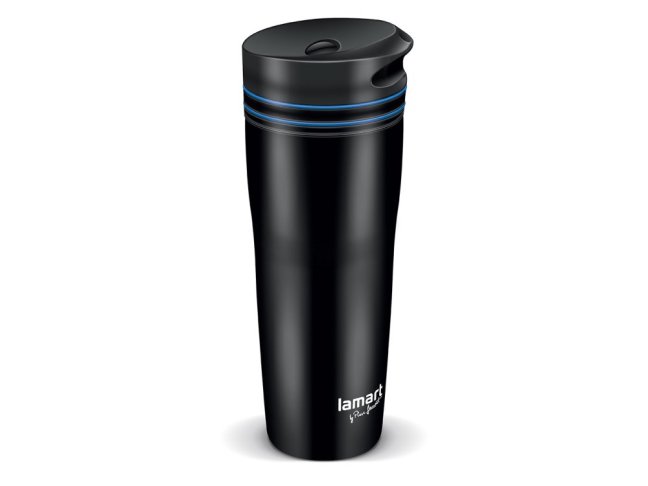 LAMART termohrnek 0,36l černomodrý MANQ