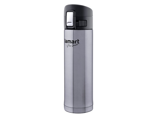 LAMART termoska 0,42l, stříbrná - BRANCHE