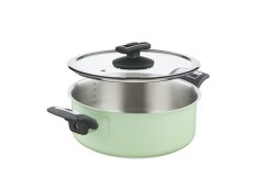 Rendlík COMFORT GREEN s poklicí, Ø 22 cm, 3 l