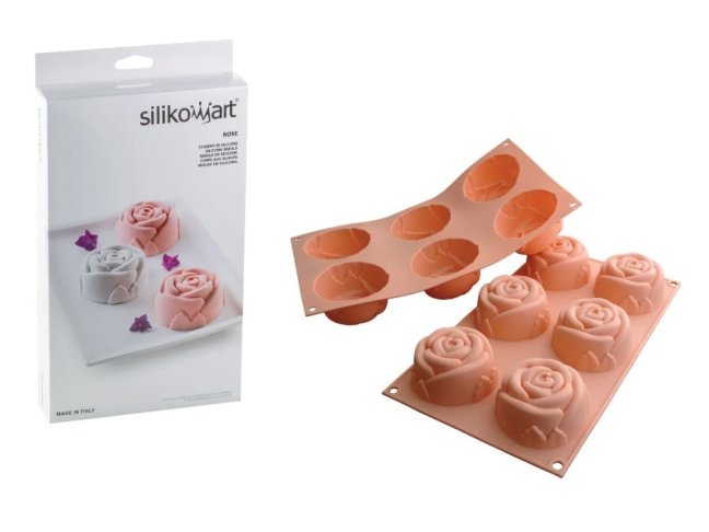 SILIKOMART forma ROSE-RŮŽE,silikon 17,5x30